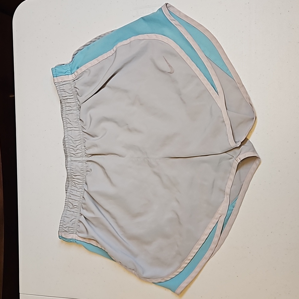 NIKE DRI-FIT SHORTS M MEDIUM GRAY BLUE ATHLETIC